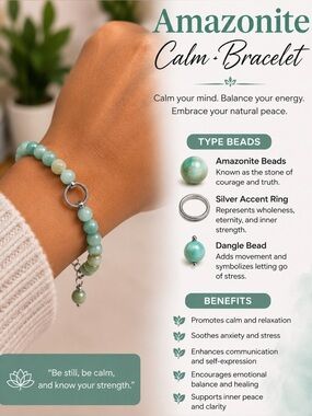 Amazonite Calm Bracelet